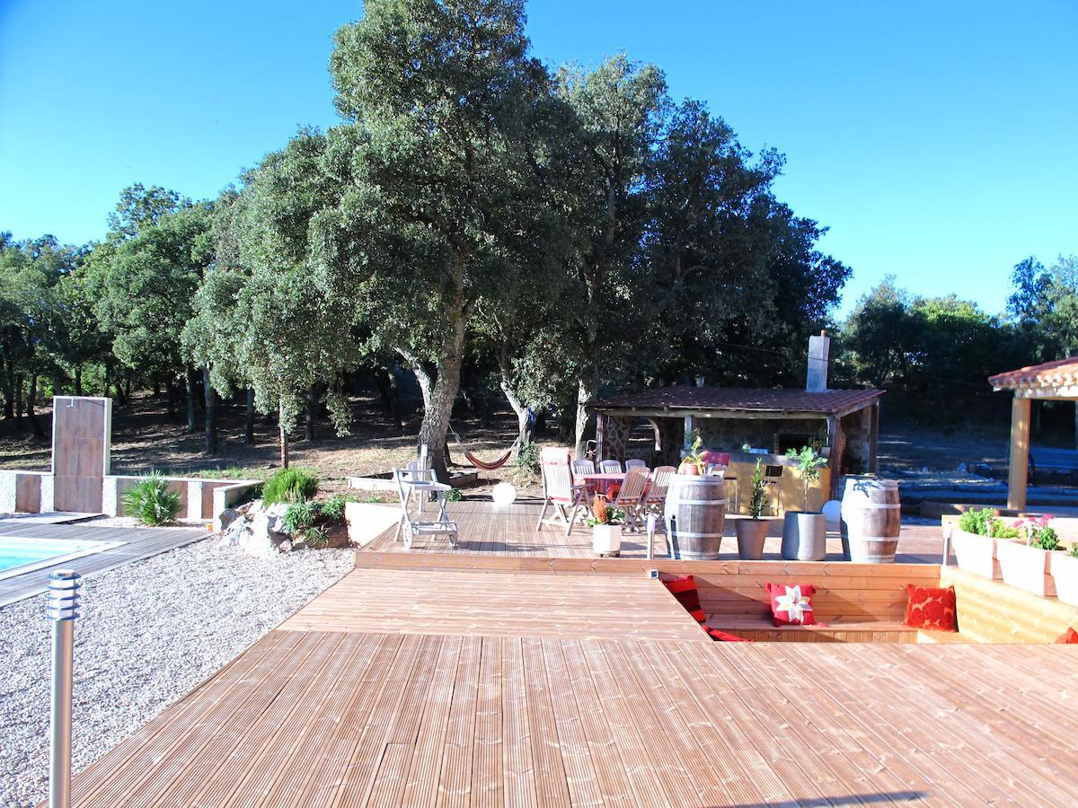 Mas La Marchette Acomodação com café da manhã Céret Exterior foto